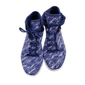 Under Armour Womens Size 9.5 Blue/White Athletic Sneakers